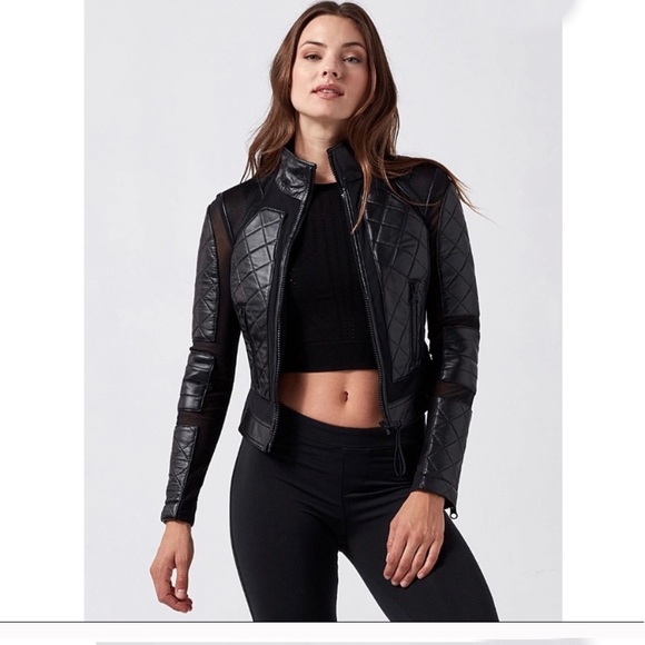 Blanc Noir Motto leather jacket - Picture 4 of 12